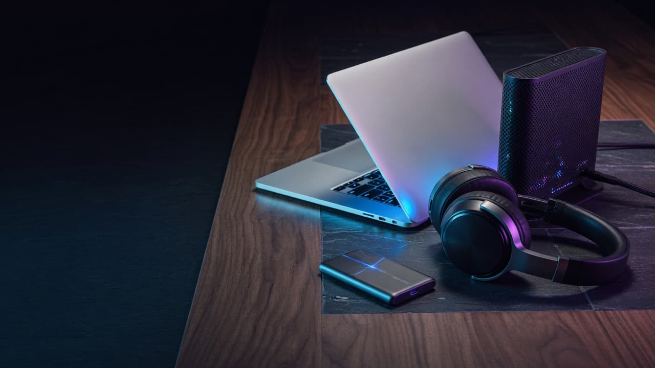 Premium laptops, routers and headphones